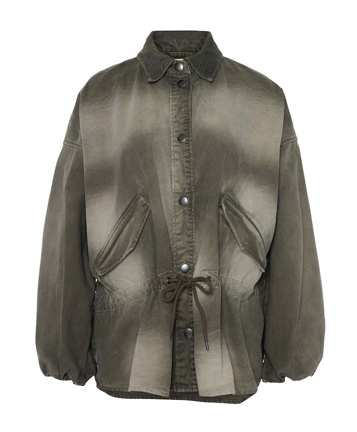 Dames blouse grijs