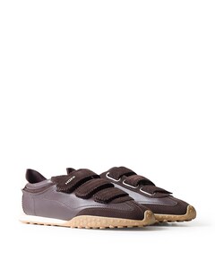 BRIDGE VELCROS dames sneakers bruin