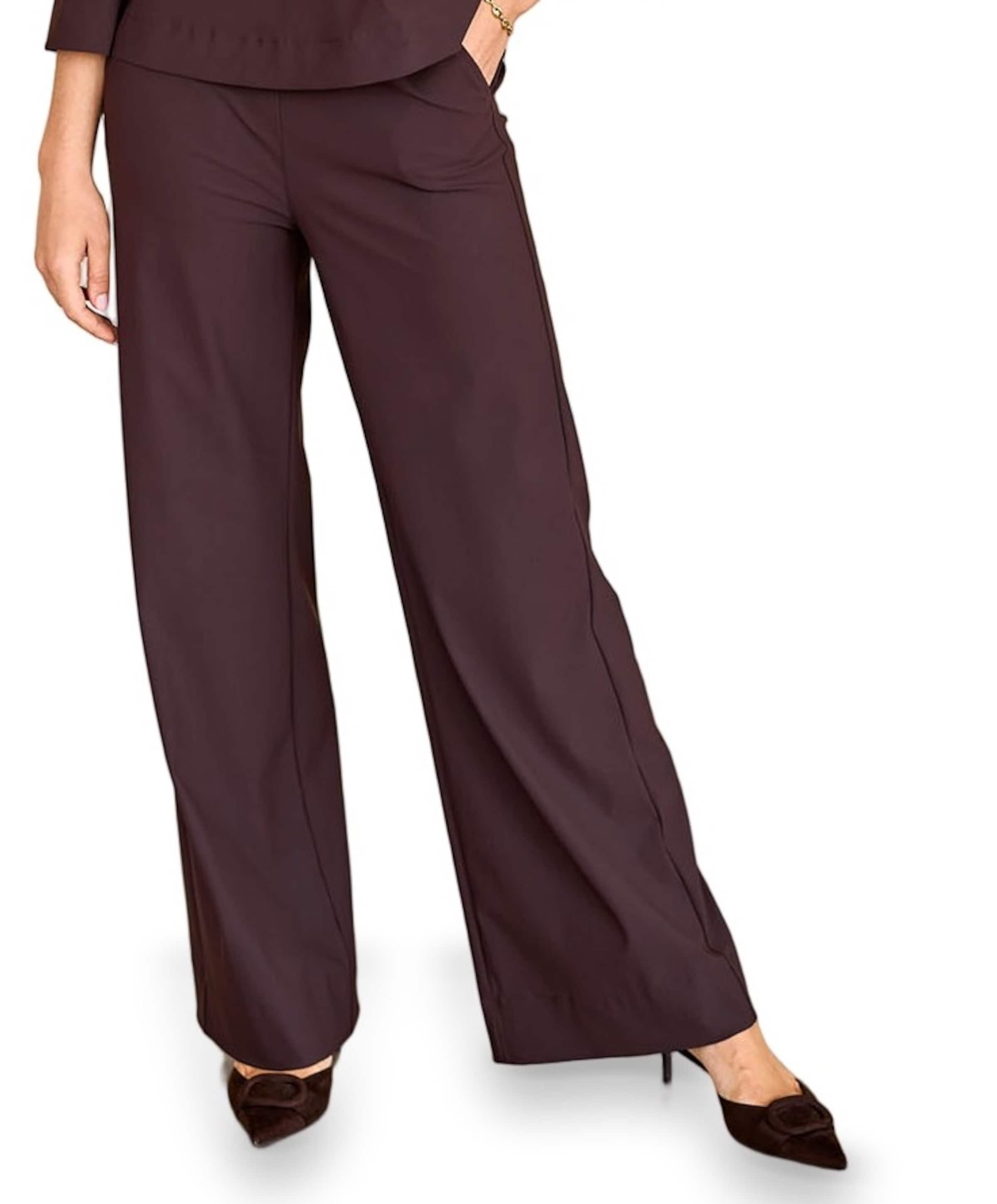 Lexie bonded broek bruin