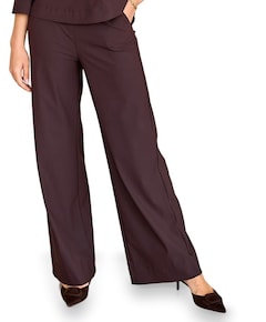Lexie bonded broek bruin