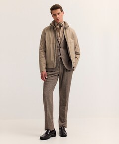 Heren jas beige