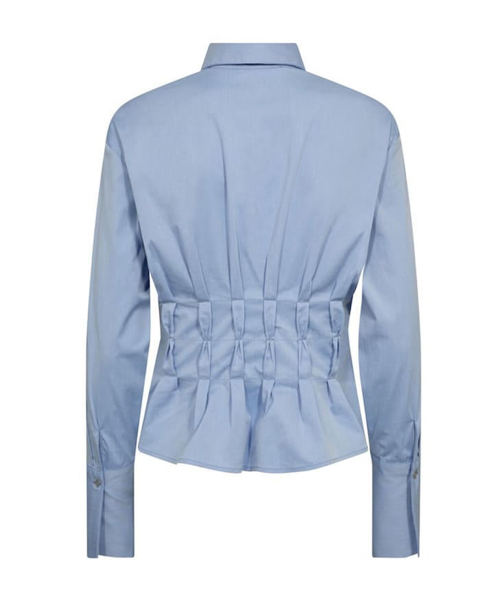 Dames blouse blauw