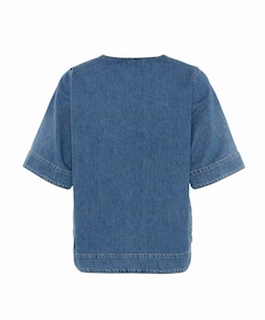 Blouse blauw