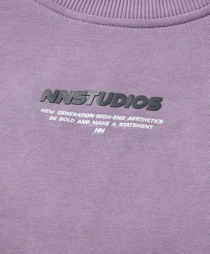 Jongens sweater paars