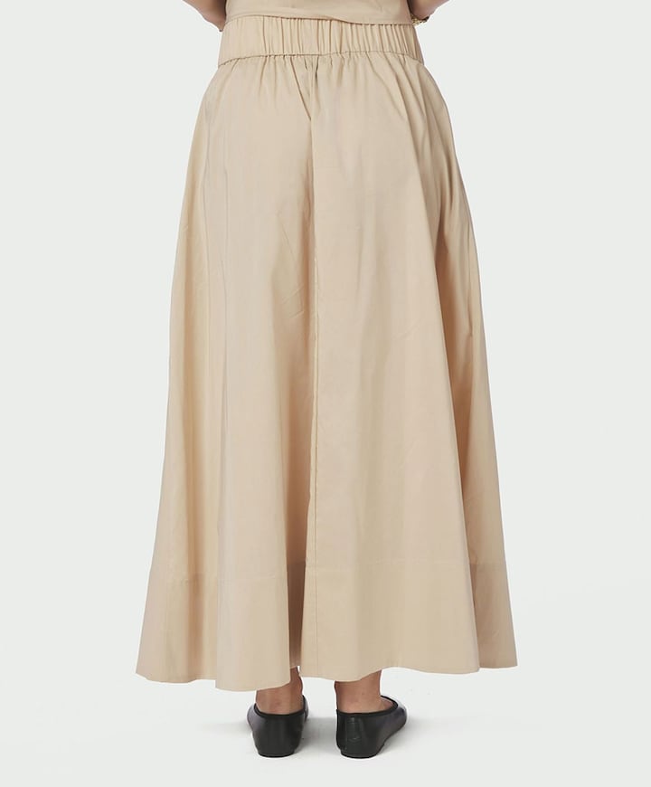 Dames rok beige