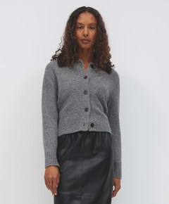 Dames vest grijs