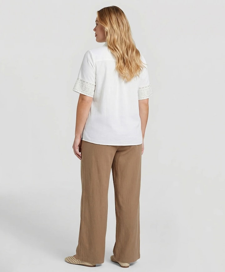 Dames blouse ecru