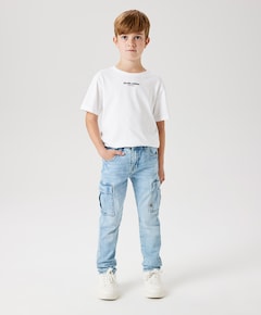 NKMSILAS TAP CARGO 6650-AZ NO jeans blauw