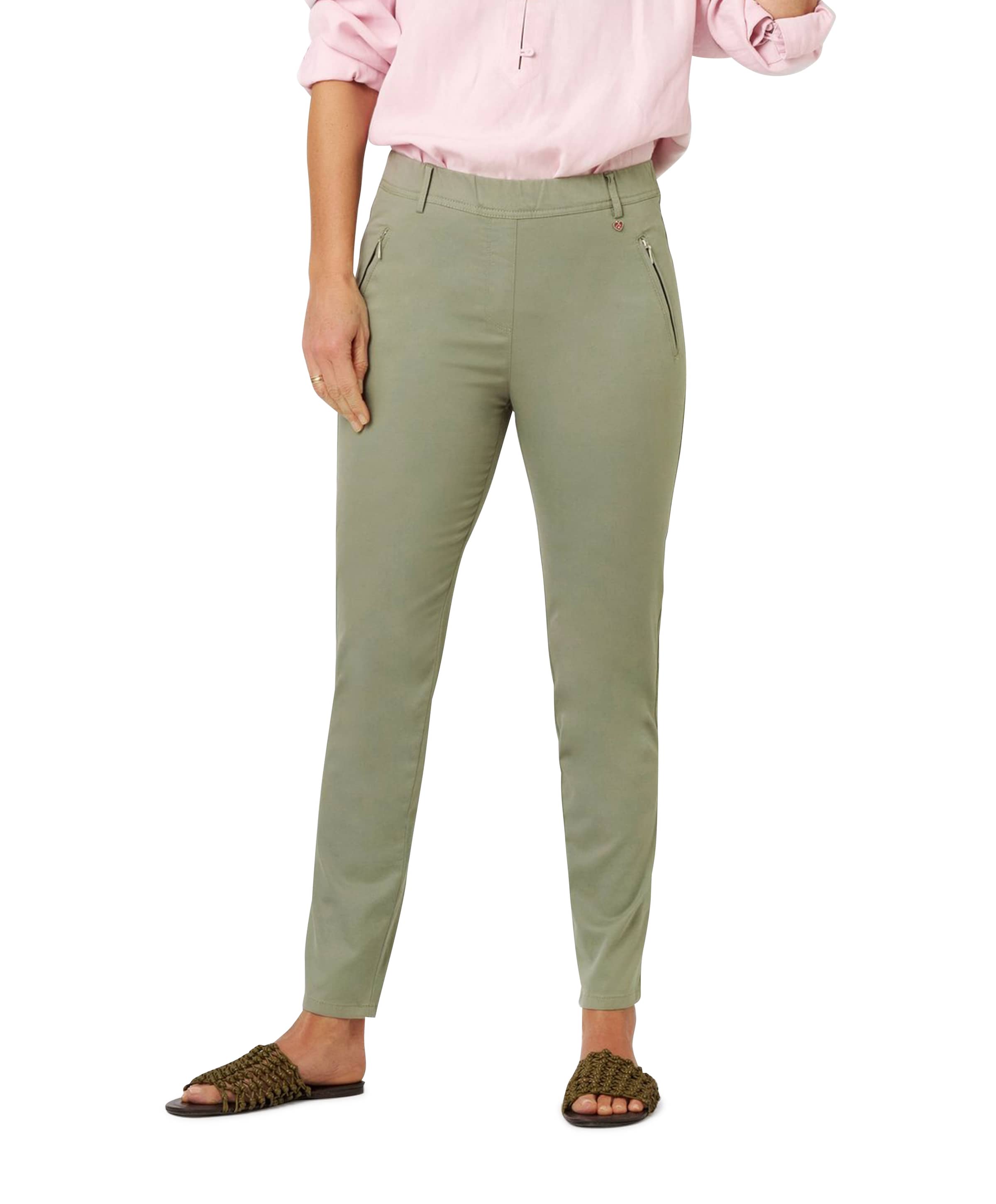 Alice Zip 7/8 dames broek groen