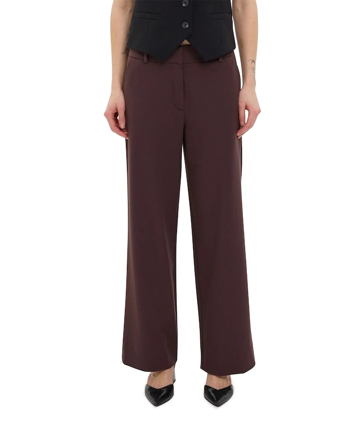 DENAFV 053 DEEP GARNET dames pantalon bruin