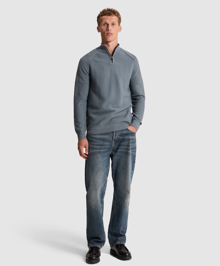 Heren trui blauw
