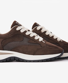Usher Riggs dames sneakers bruin