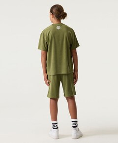 P263725 meisjes korte broek groen