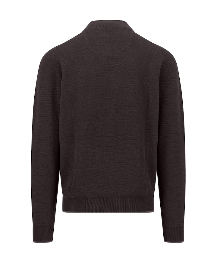 Heren vest bruin
