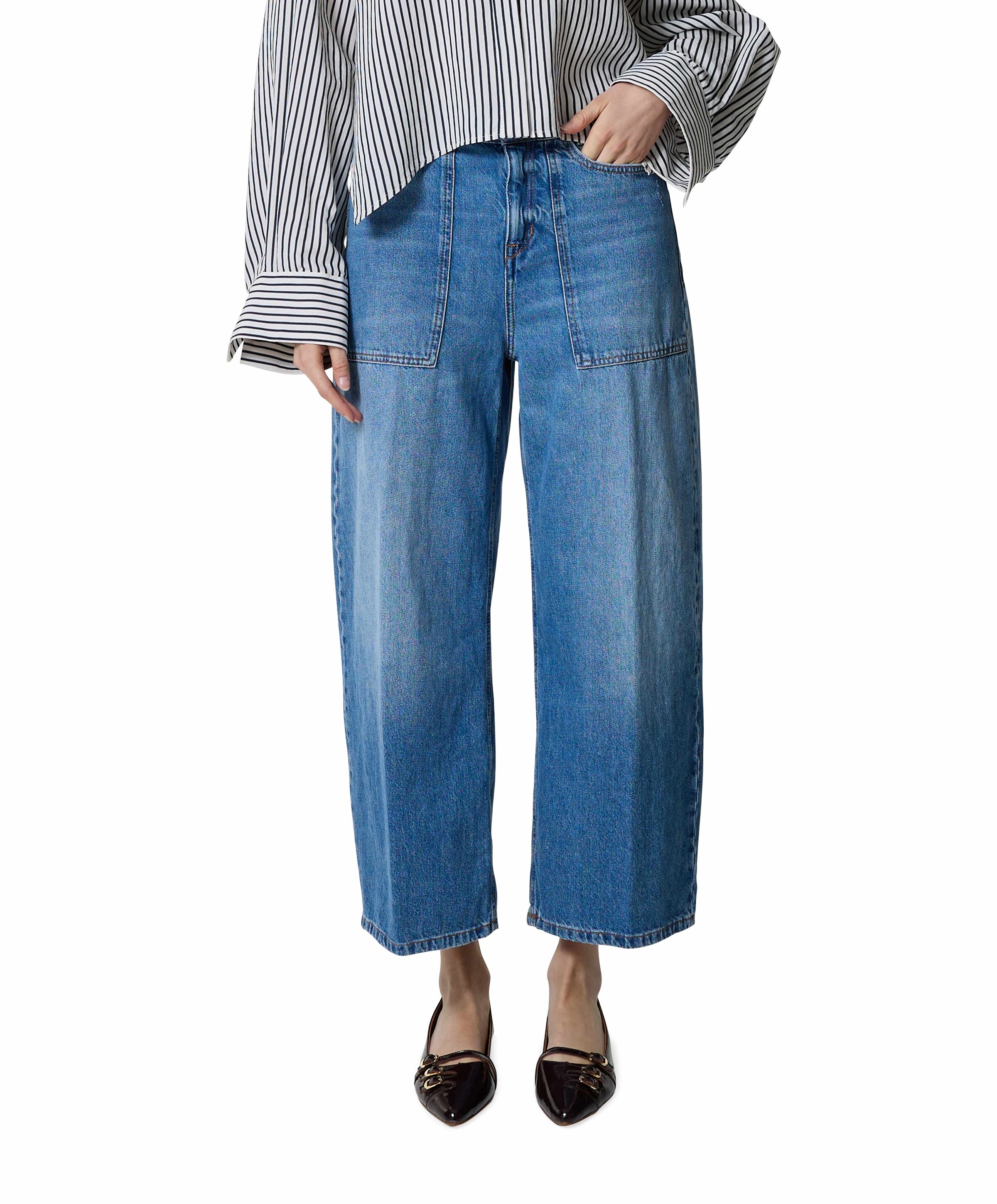 Derive dames jeans blauw