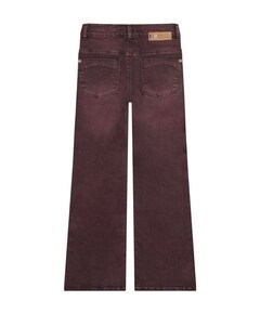 Wide Fit Colour meisjes jeans bordeaux