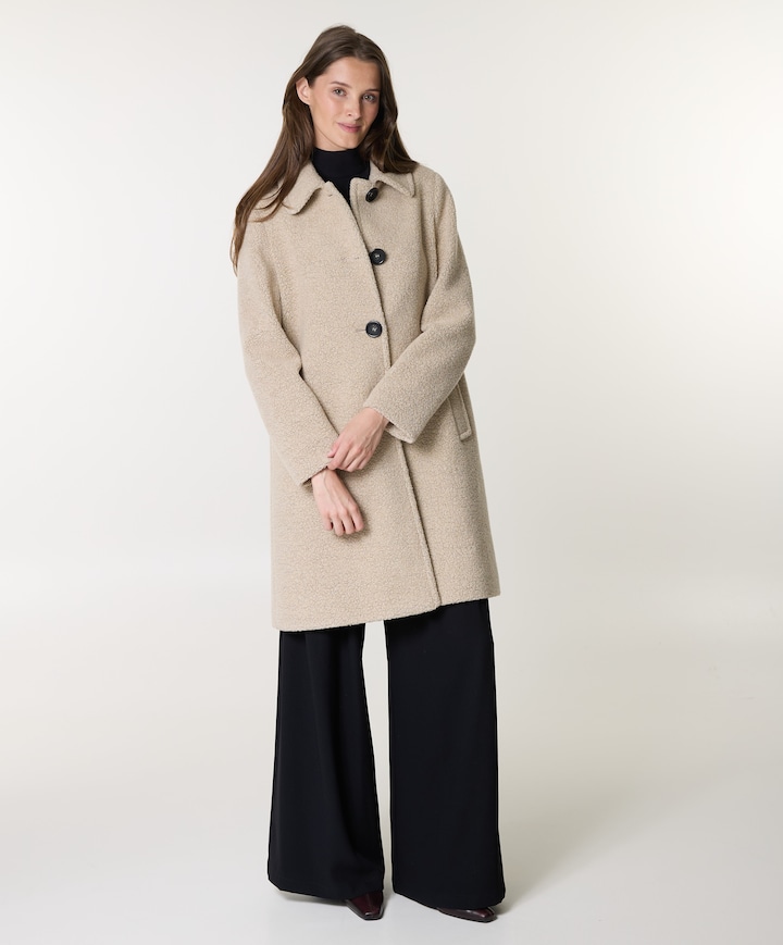 Dames jas beige