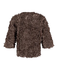 Dames top bruin