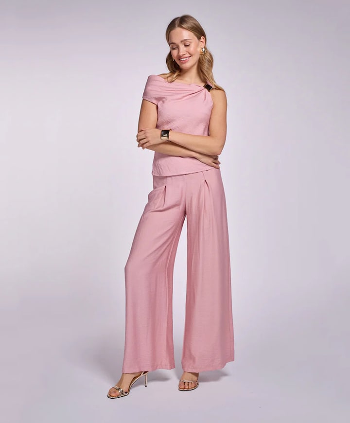Dames top roze