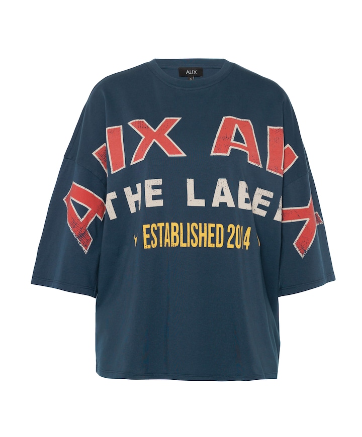 Dames T-shirt blauw