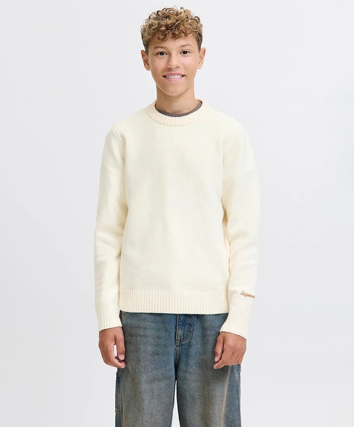 Jongens trui ecru