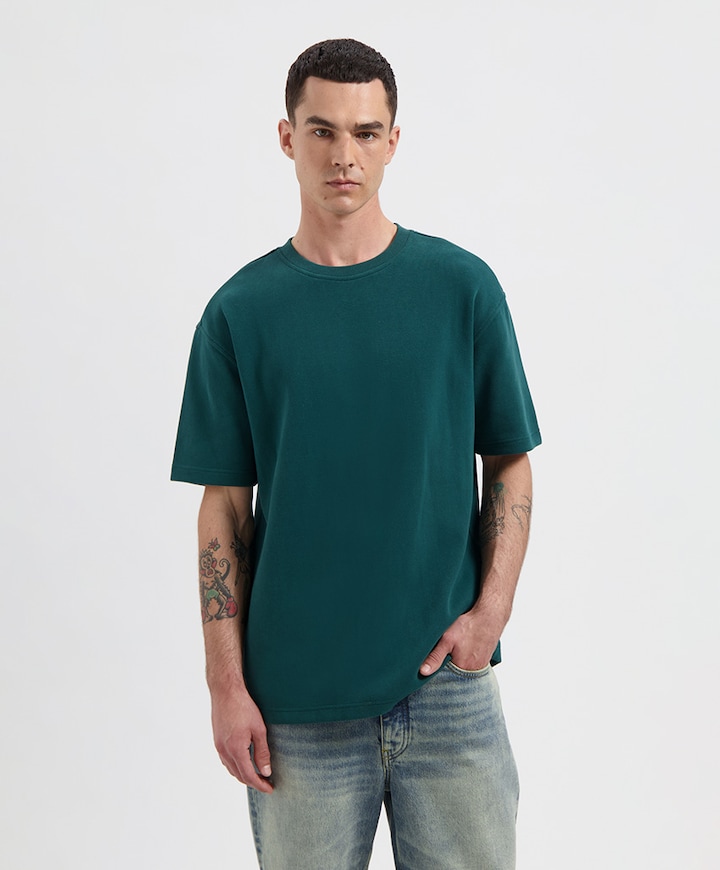 Heren t-shirt groen