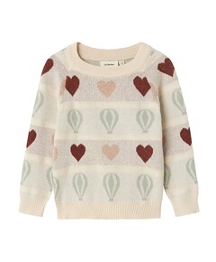 Meisjes trui ecru