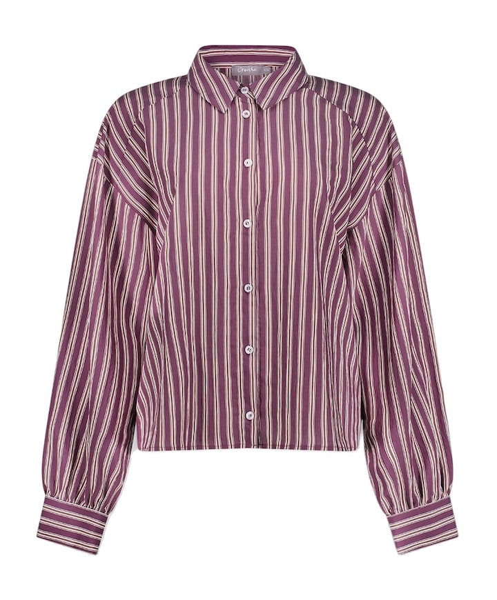 Dames blouse bordeaux
