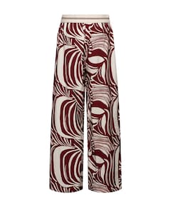 NESSY WEAVE dames broek rood
