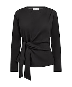 Dames longsleeve zwart
