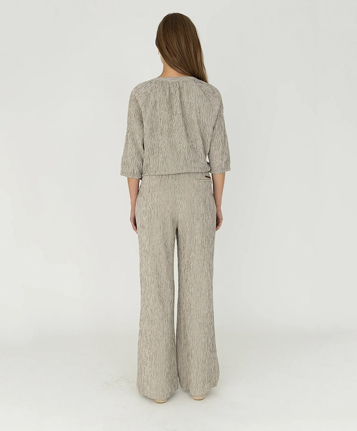 Dames blouse grijs