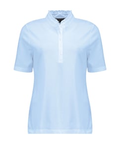 Dames polo blauw