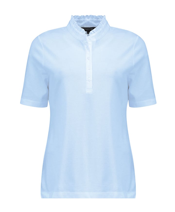 Dames polo blauw