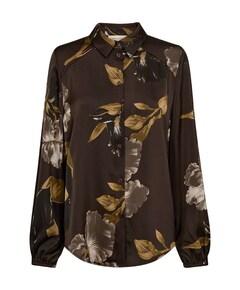 Dames blouse bruin