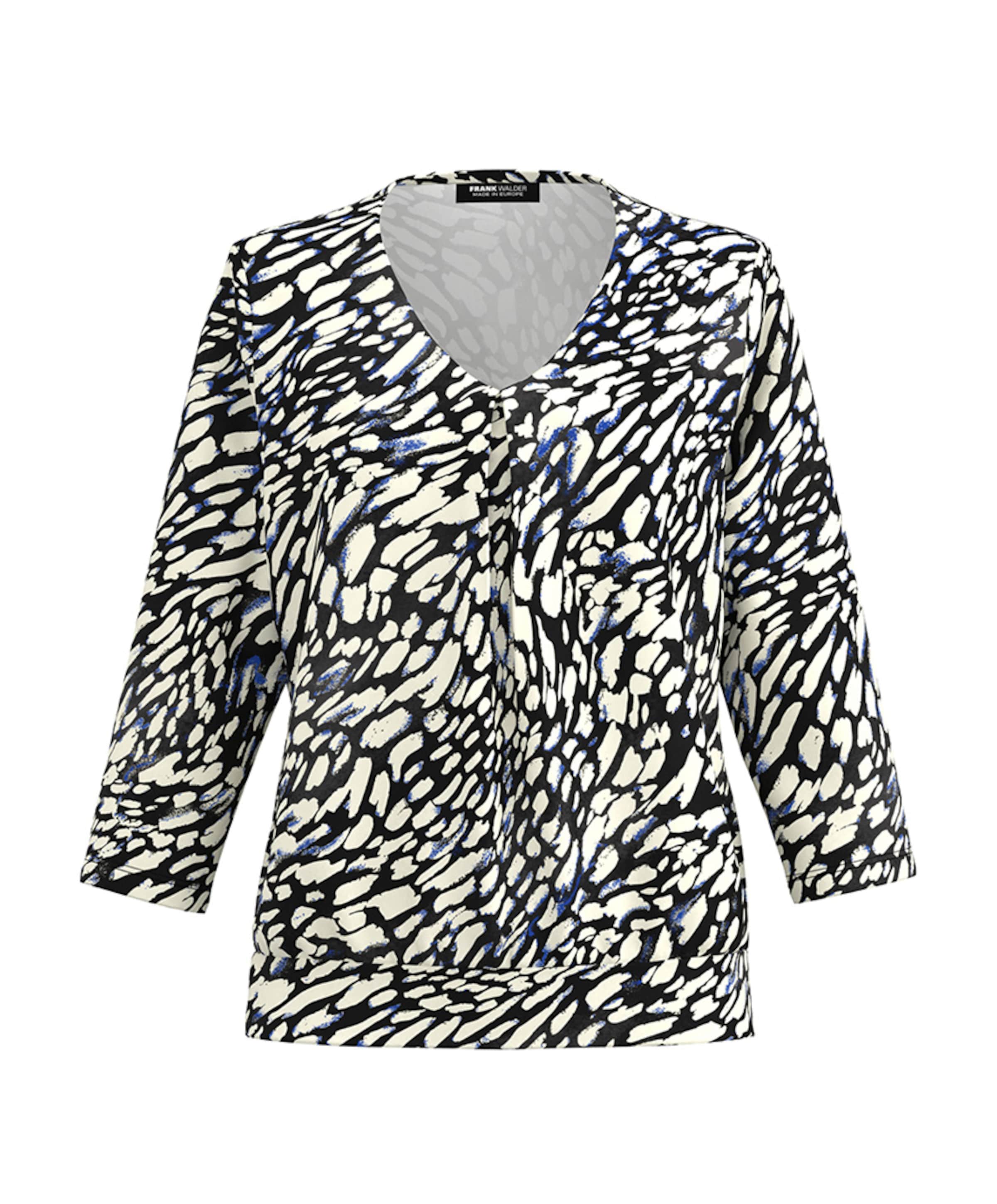 Dames longsleeve blauw