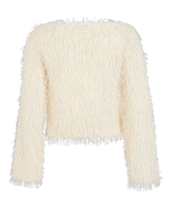 Dames blouse beige