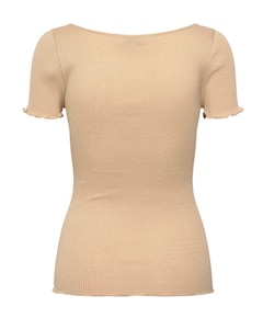 Dames t-shirt beige