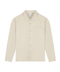 Heren overshirt beige