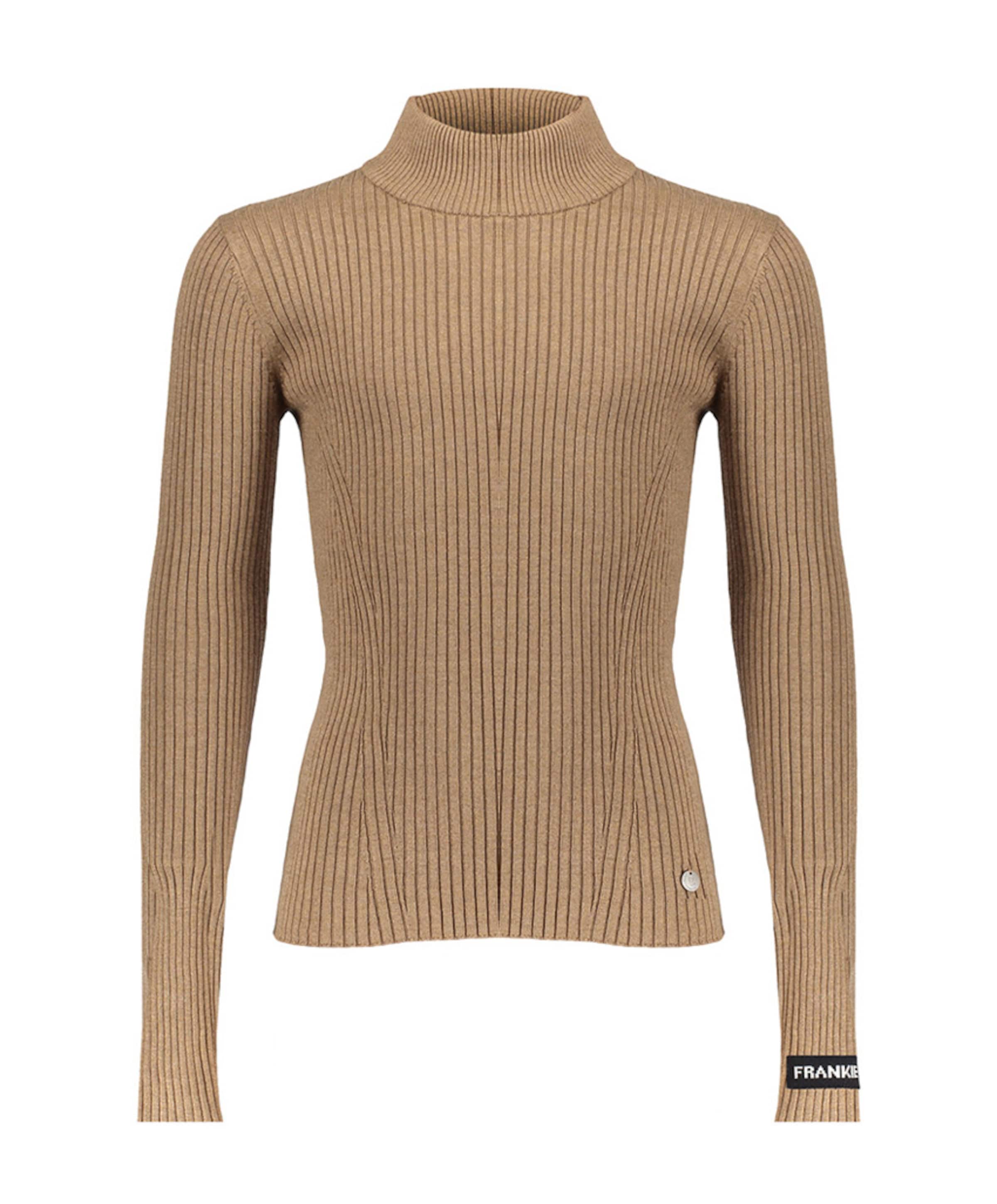 Meisjes coltrui bruin