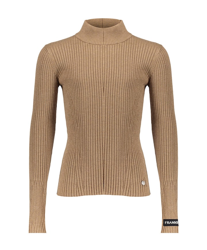 Meisjes coltrui bruin