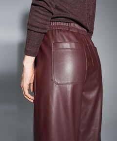 Myha edgy dames broek bordeaux