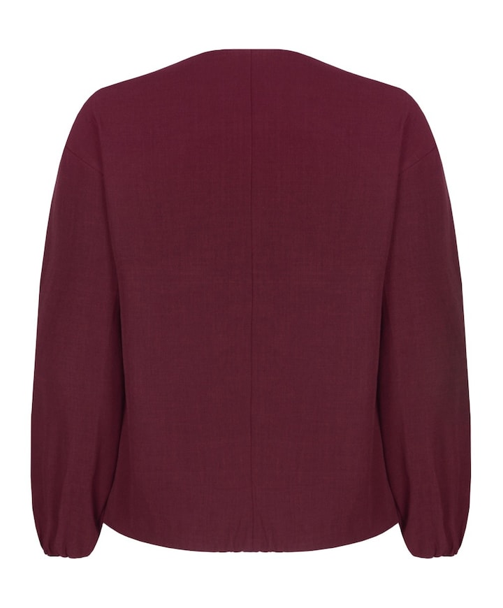 Dames blazer bordeaux