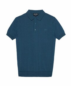 Jongens polo blauw
