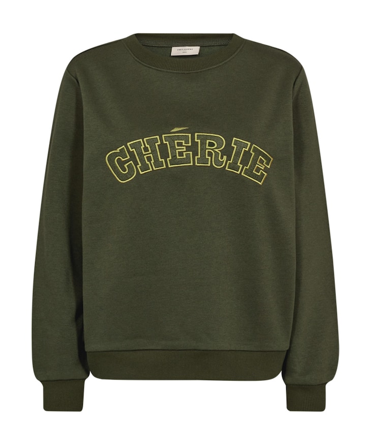 Dames sweater groen