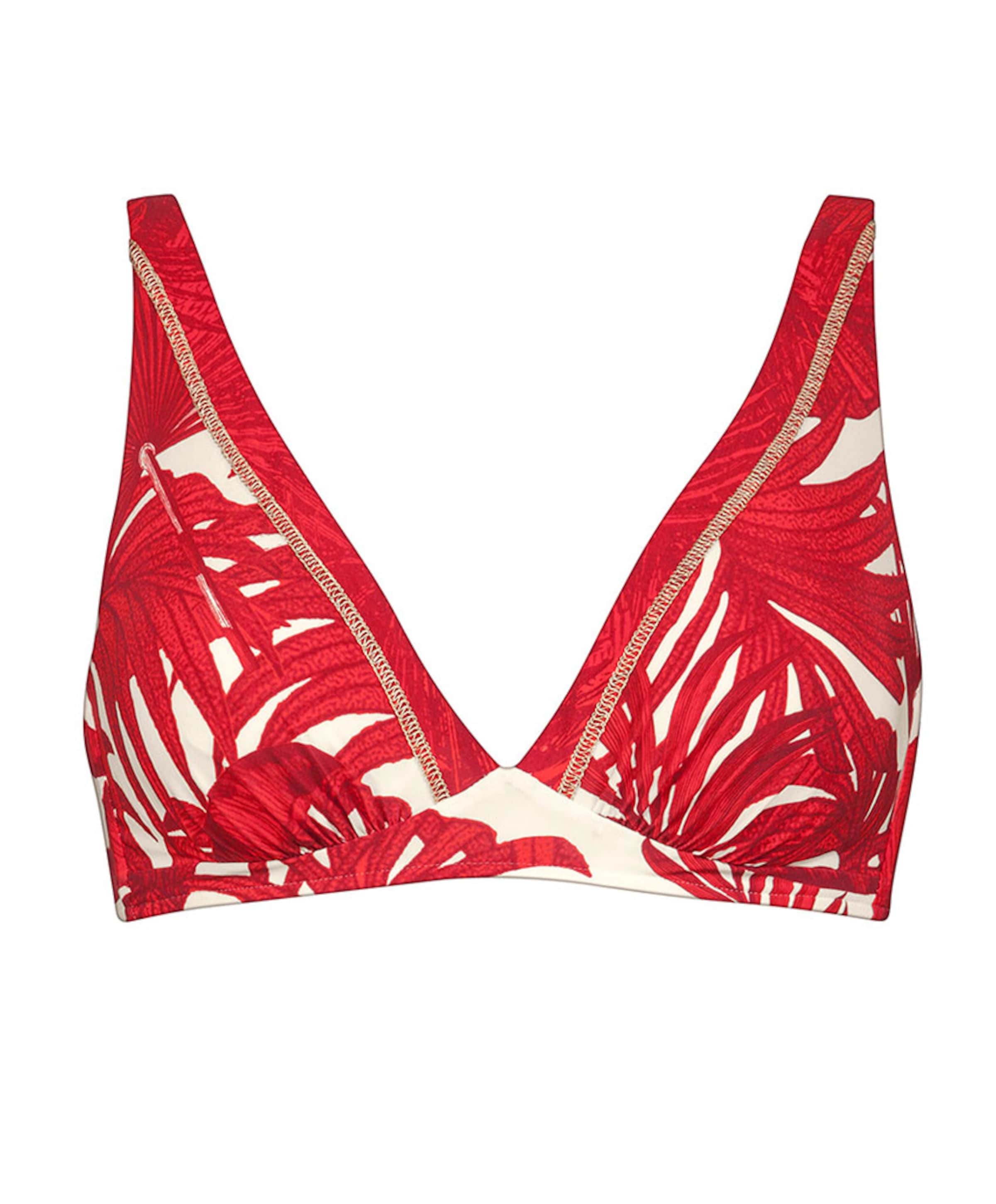 Dames bikinitop rood
