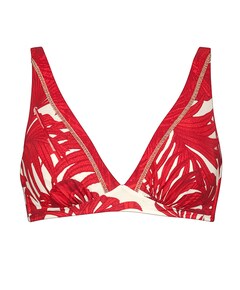 Dames bikinitop rood