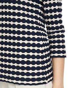 Dames longsleeve blauw