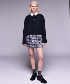 Dames blouse blauw