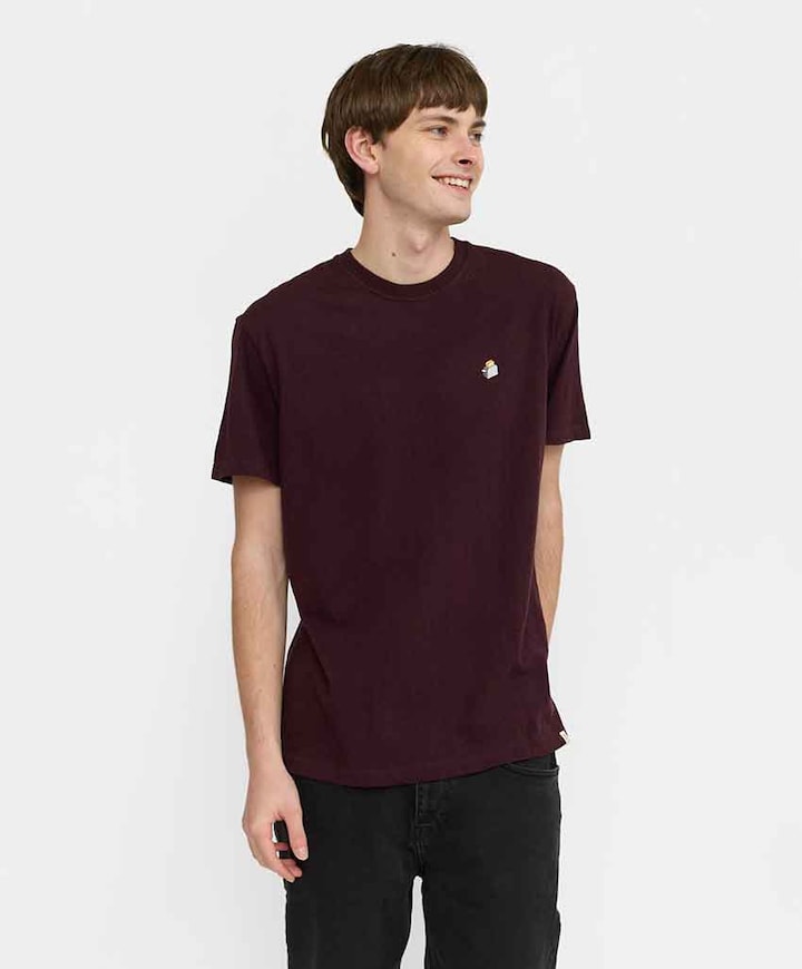 T-shirt bordeaux