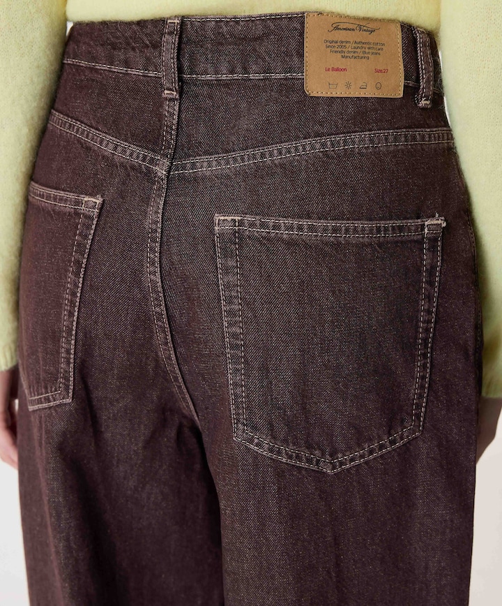 Oshow dames broek bruin